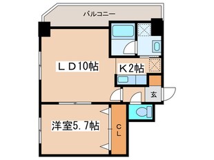 ドエル南円山の物件間取画像